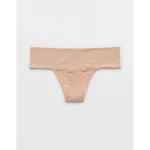 SMOOTHEZ Everyday Thong Underwear - Sands