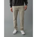 AE EasyFlex +TENCEL™ Fibers Slim Straight Jean - Dune Khaki