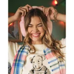 AE Faux Fur Earmuffs - Dusty Pink