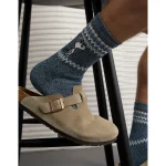 AE Snoopy Crew Socks - Navy Heather