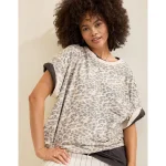 Aerie Crew Oversized Boyfriend T-Shirt - Cake Batter