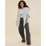 Aerie MagnaReady Adaptive Roll With It Fleece Shirt - Medium Heather Gray