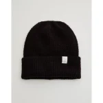 OFFLINE By Aerie Waffle Beanie - True Black