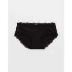 Superchill Modal Lace Boybrief Underwear - True Black