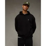 AE Lightweight Graphic Hoodie - Black