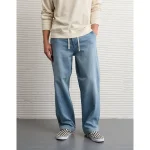 AE Loose Pull-On Jean - Light Wash