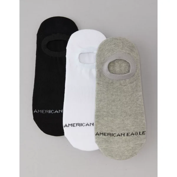 AE No-Show Socks 3-Pack - Multi