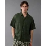 AE Poolside Button-Up Shirt - Green