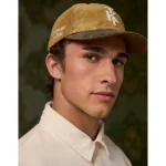 AE x Tru Kolors Suede Baseball Hat - Khaki