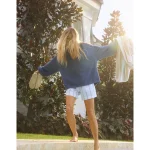 Aerie Good Day Short - Marbled Blue