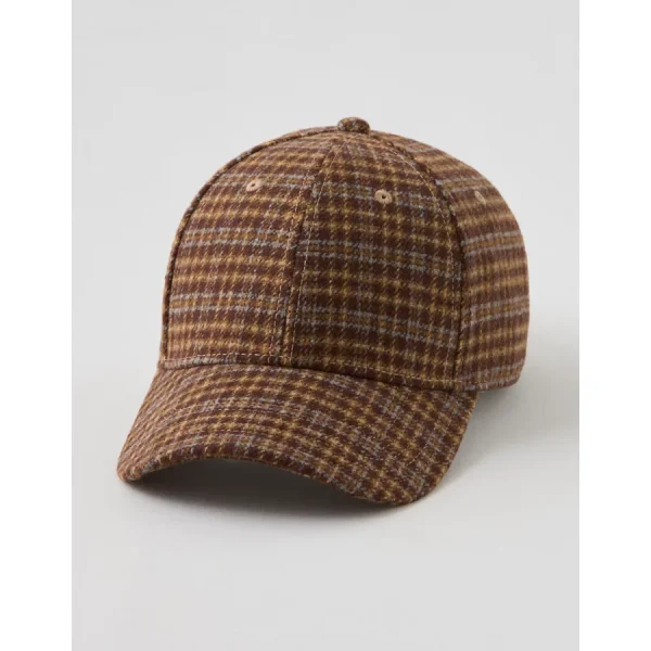 Aerie Wool Blend Baseball Hat - Club Pink