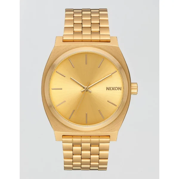 Nixon Time Teller Watch - Gold