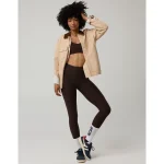 OFFLINE By Aerie Real Me XTRA High Waisted Ribbed Legging - Deep Earth