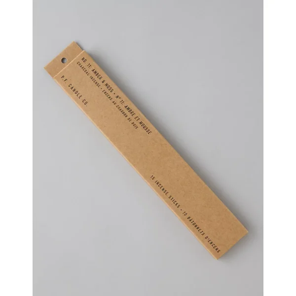 P.F. Candle Co. Amber & Moss Incense Sticks - Brown