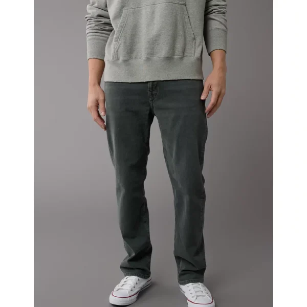 AE EasyFlex Relaxed Straight Jean - Stone Gray