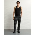 AE Flannel PJ Pant - Faded Black