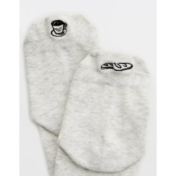 Aerie Mix & Match Bobby Socks - Grey Shadow