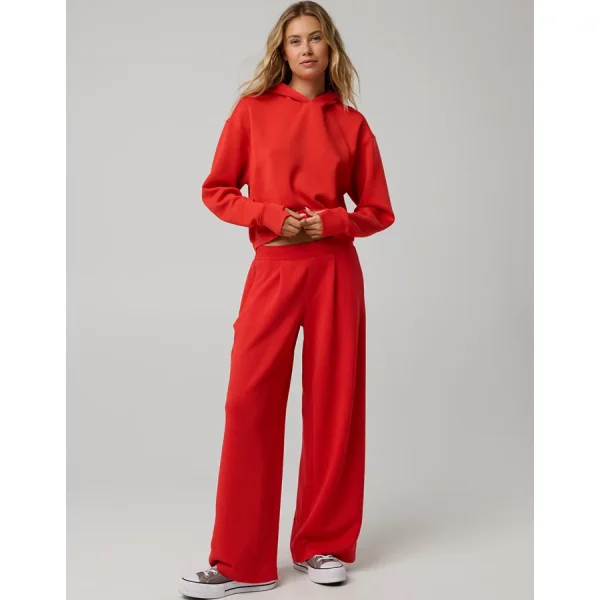 OFFLINE By Aerie ChillUp Trouser - Bright Red