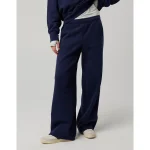 OFFLINE By Aerie Cloud Fleece Trouser - Royal Navy