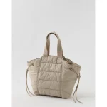OFFLINE By Aerie Puff Love Mini Cinch Bag - Stone Harbor