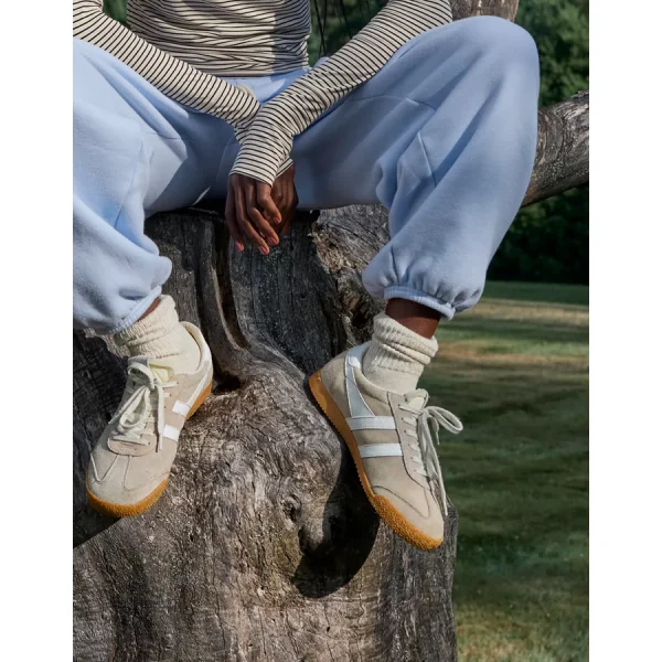 OFFLINE By Aerie Short Scrunch Socks - Heather Frost