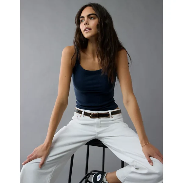 AE Daily Fave Tank Top - Navy