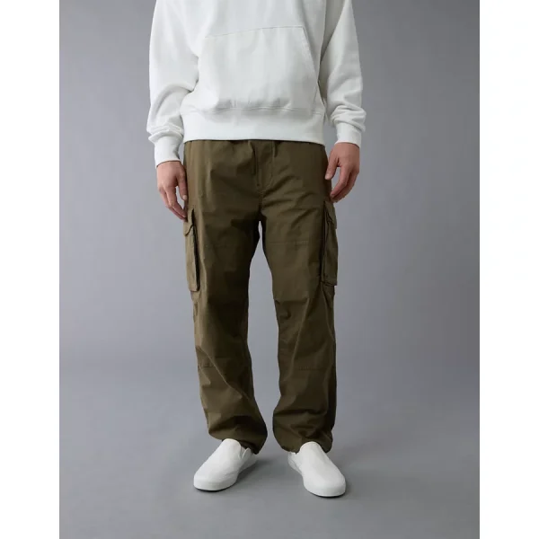AE Flex Relaxed Cargo Pant - Green Olive