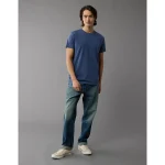 AE Lived-In Slim Fit T-Shirt - Navy