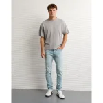 AE 24/7 Move Free Athletic Skinny Jean - Light Bright Indigo