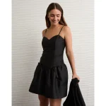 AE Sweetheart Bella Bow Mini Dress - Black
