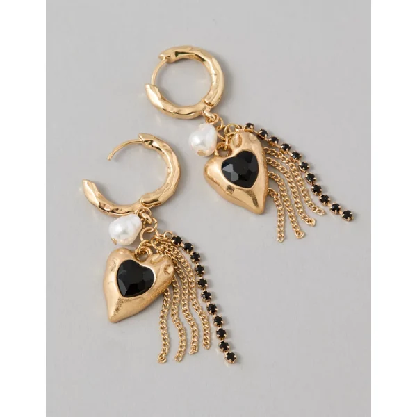 AEO Heart Earrings - Multi