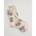 Aerie Real Soft® Crew Socks - Heather Frost