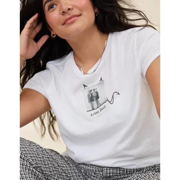 Aerie Vintage T-Shirt - Air White