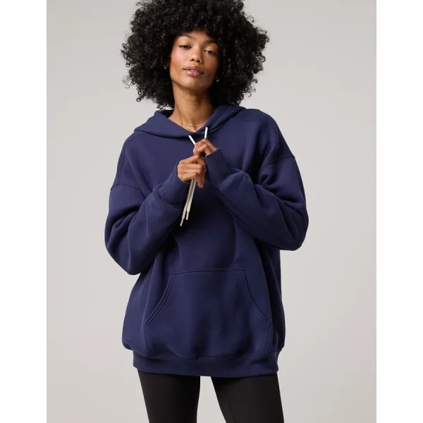OFFLINE By Aerie Cloud Fleece Oversized Hoodie - Royal Navy