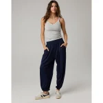 OFFLINE By Aerie The Hugger Go With The Flow Baggy Jogger - Royal Navy