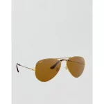 Ray-Ban Classic Aviator Sunglasses - Brown