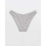 Superchill Modal Rib Bikini Underwear - Medium Heather Gray