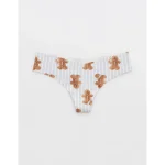 Superchill No Show Cotton Thong Underwear - Monaco Blue