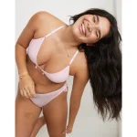 The Liberare Convertible Plunge Bralette - Blush